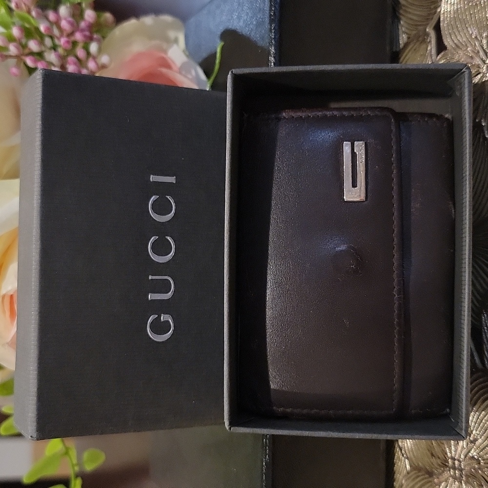 Authentic Gucci Key Case With Box - image 1
